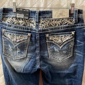 Miss Me jeans 29 X 29.5 curvy boot from Buckle